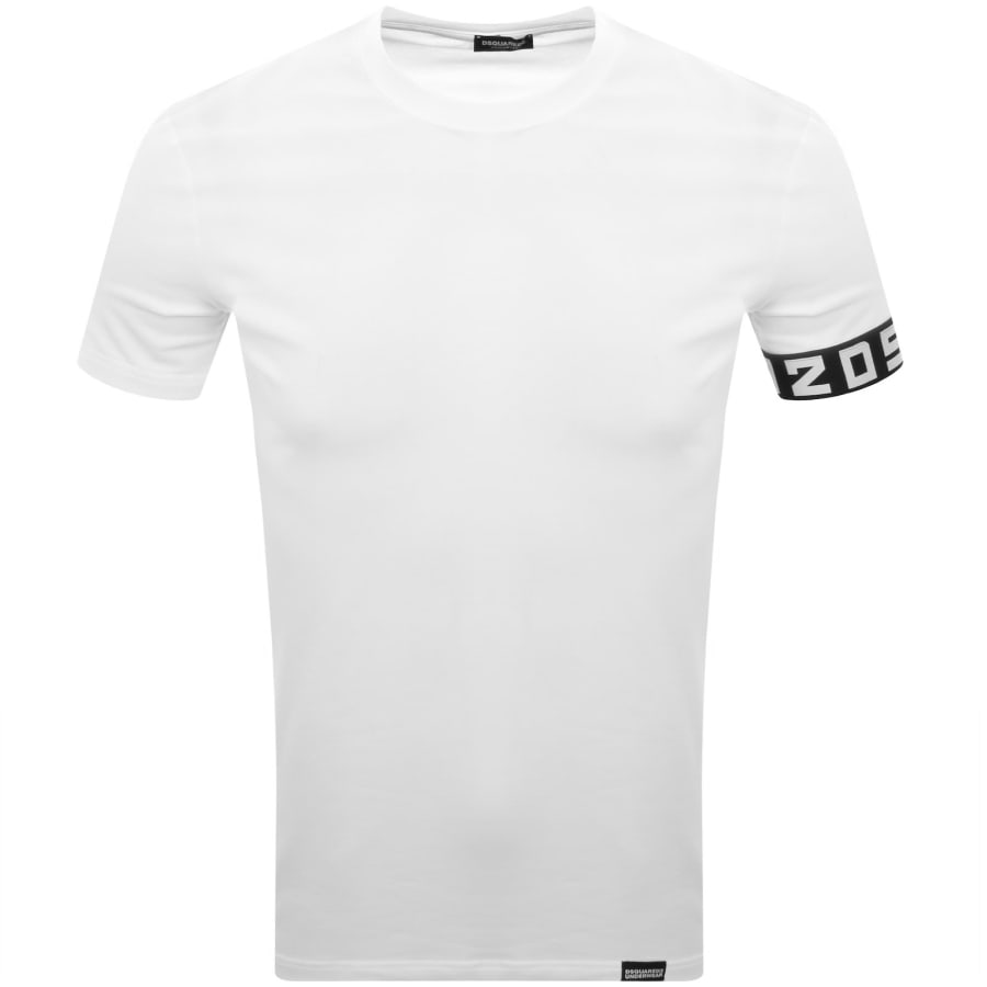 DSQUARED2 Logo T Shirt White | Mainline Menswear